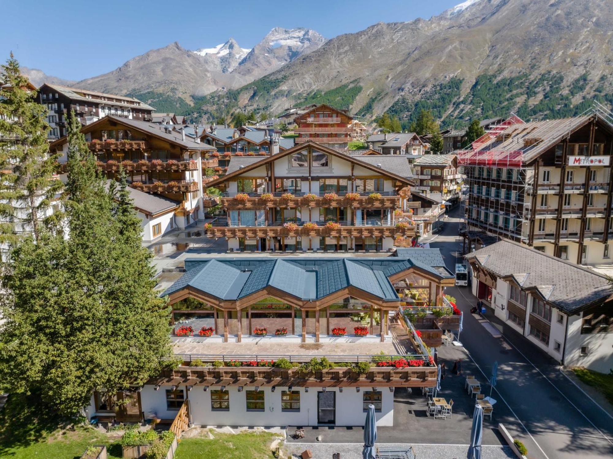 Walliserhof Grand-Hotel&Spa Saas-Fee Exterior foto
